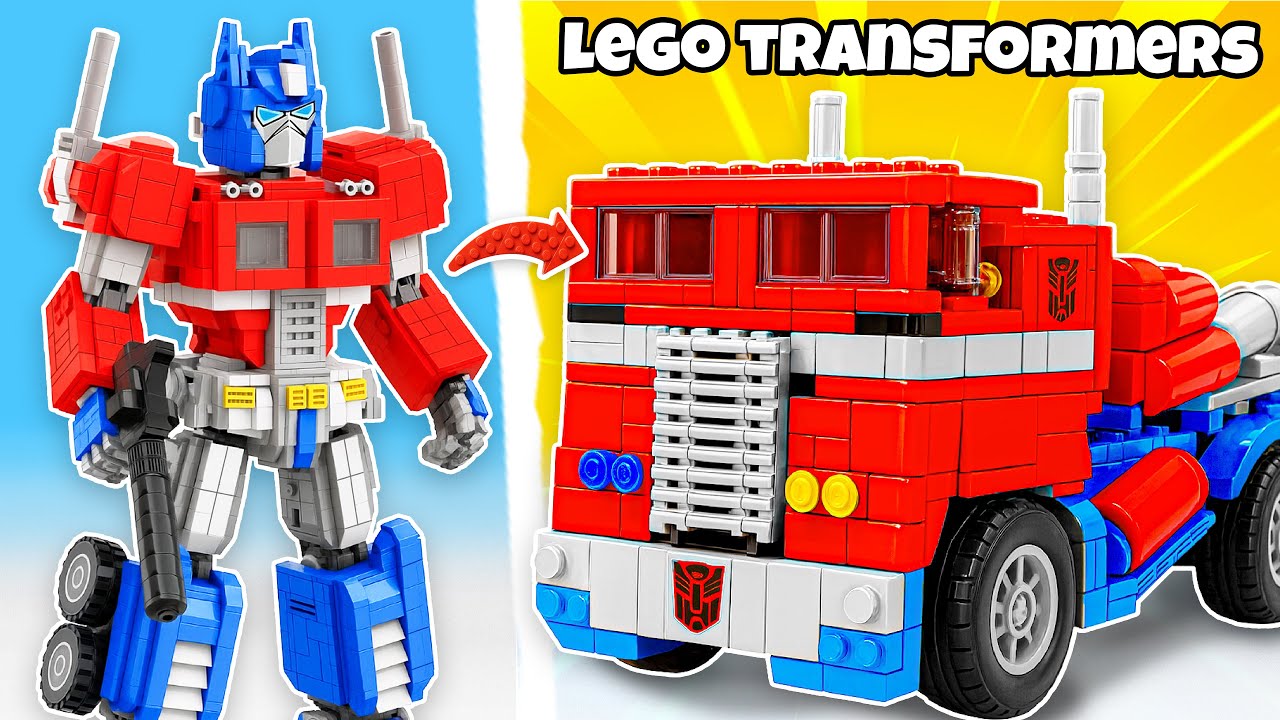 LEGO Transformers: Building Optimus Prime (Masterpiece Edition) 🤖🚚 BricksUP