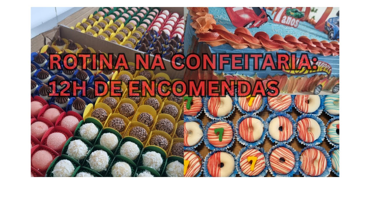 REVELADO: Segredos de Uma Confeitaria em Dia de Encomendas Especiais!