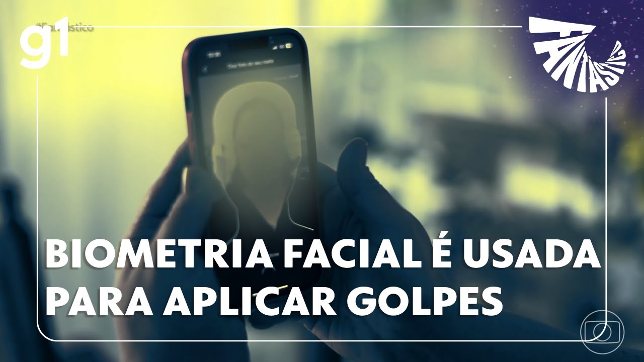 Biometria facial é usada para aplicar golpes