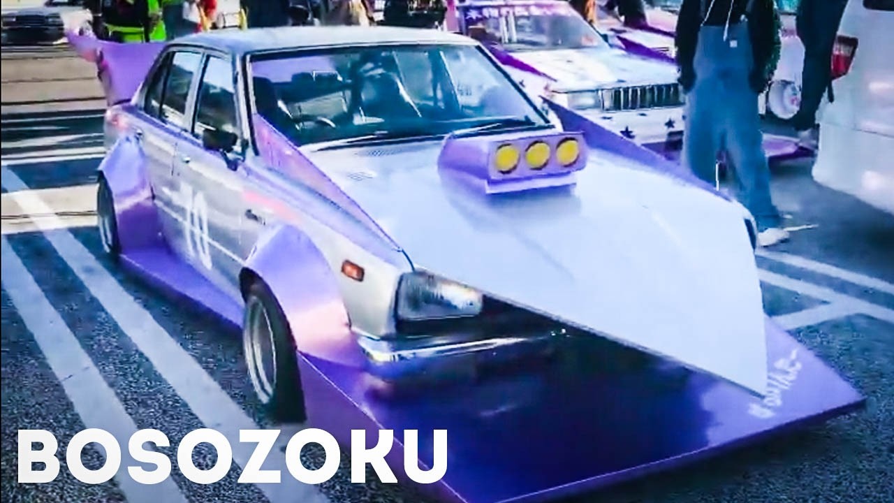 LOUD EXHAUST IN THE WORLD ON BOSOZOKU CARS ☀️ GRACHAN DRIFTING