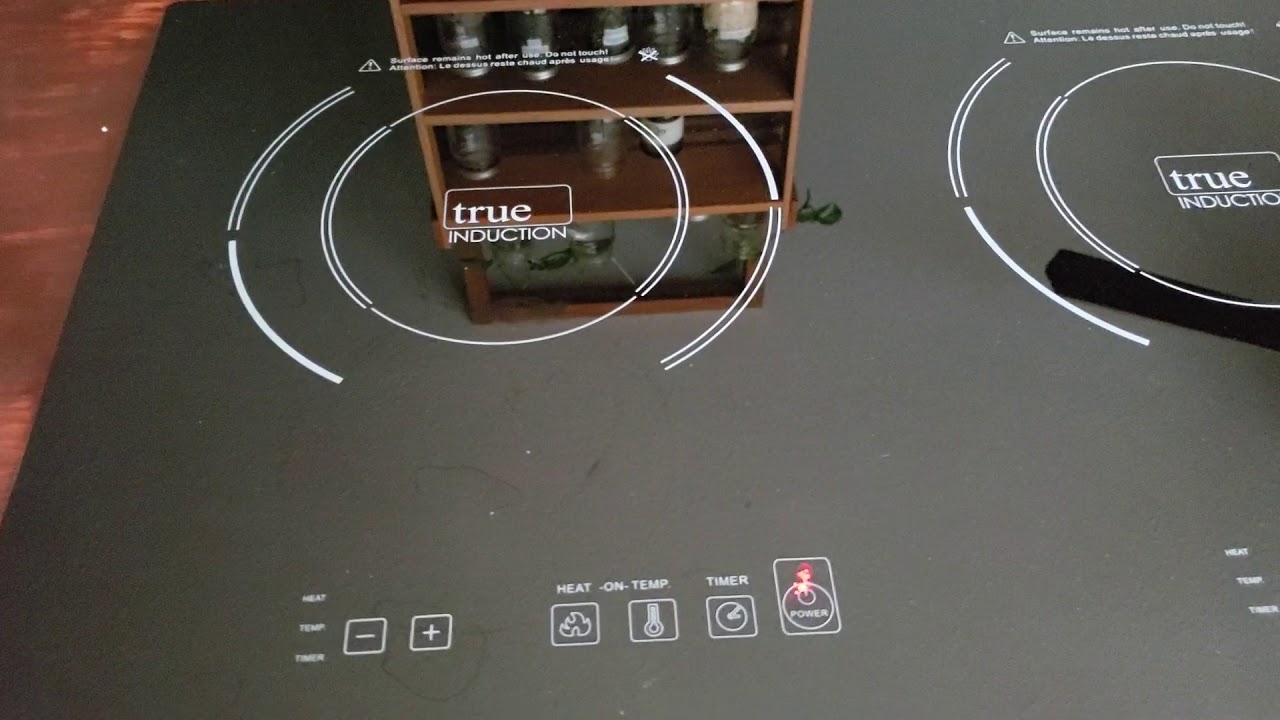How to operate a True Induction Stovetop