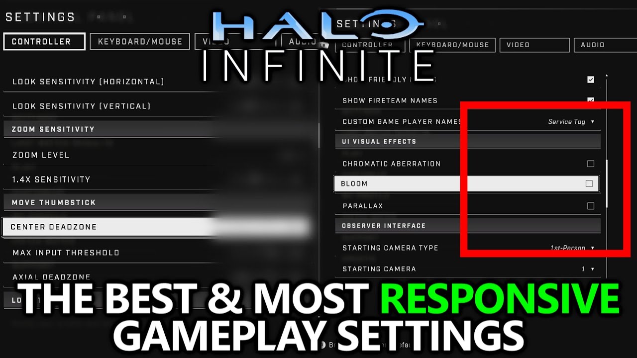 Halo Infinite - Best Settings for RESPONSIVE and COMPETITIVE Gameplay