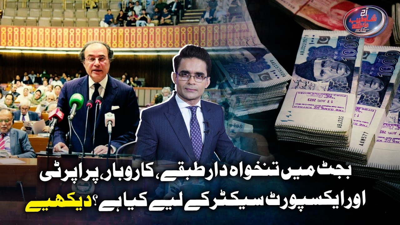 What does the budget offer for salaried individuals, businesses, property sector & export sector?