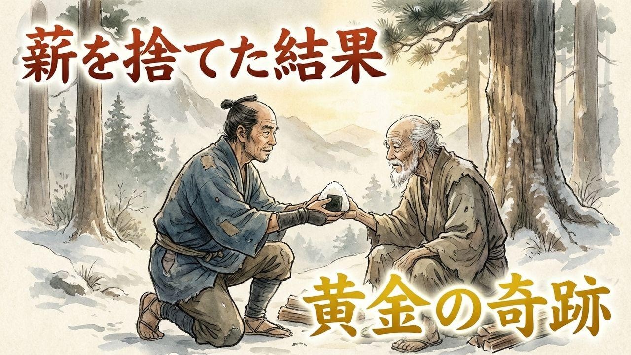 【衝撃】薪を捨てた貧乏きこり、日本一の大富豪になった驚愕の理由