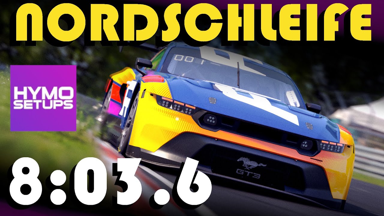 FORD MUSTANG GT3 @ NORDSCHLEIFE !! | 8:03.6 | ACC HOTLAP