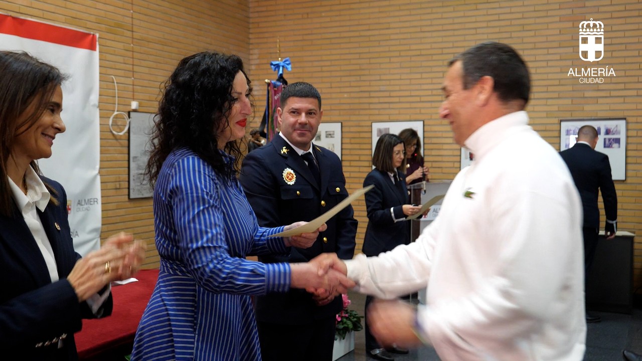 Acto institucional con motivo de la celebración de San Juan de Dios, patrón de los Bomberos