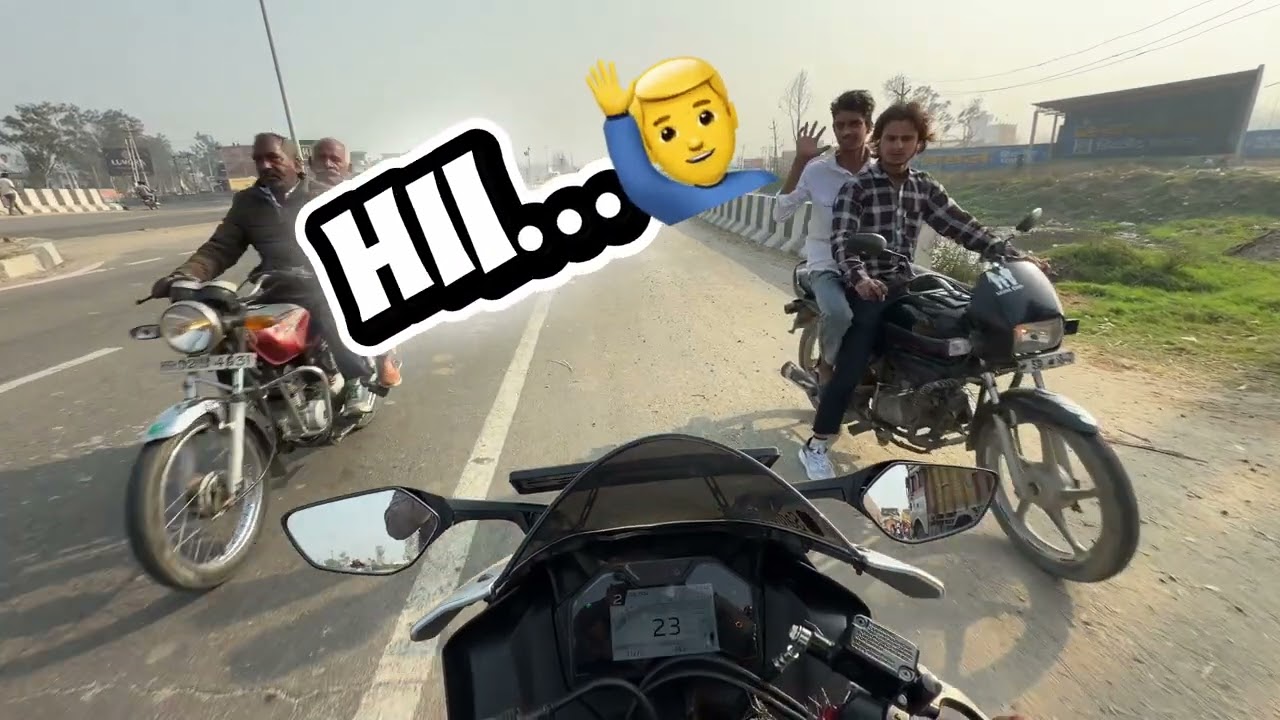 Saharanpur to Sarsawa Mini Ride 🏍️ | Yamaha R15 Morning Ride Vlog🔥