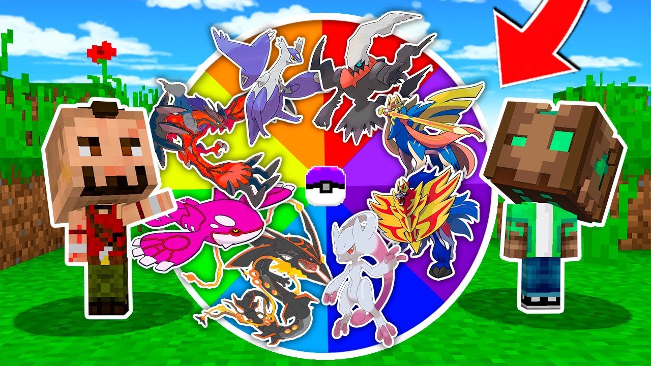 GIRA LA RULETA DE LUCKY BLOCK PIXELMON EN MINECRAFT 😍😂 GANA EL MEJOR POKÉMON DE MINECRAFT