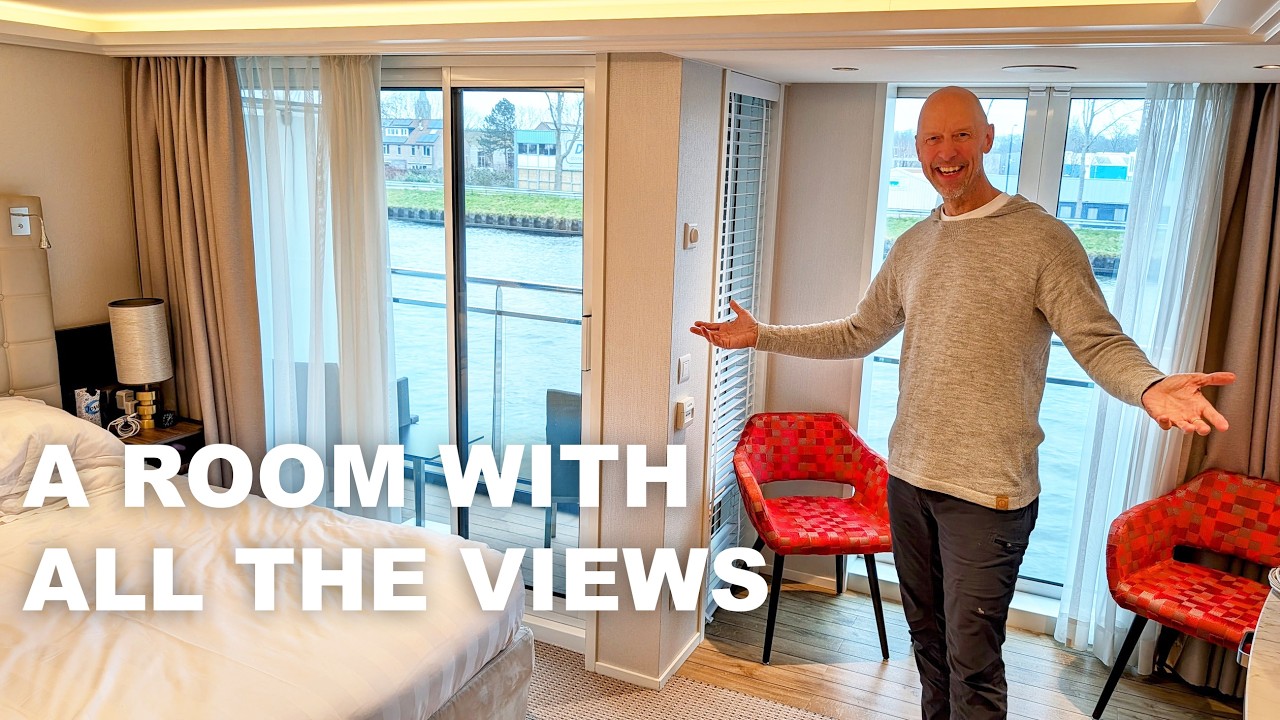 AmaWaterways AmaLucia Cabin Tour: Twin Balcony Stateroom