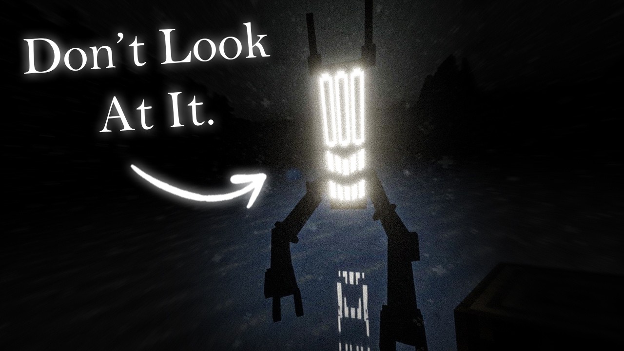 Minecraft But Never Look At Them..
