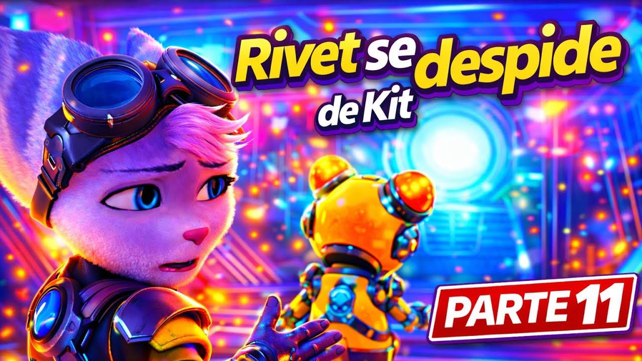 Ratchet Clank Una dimensión aparte: Rivet se despide de KIT ! - PS5 4k HDR 