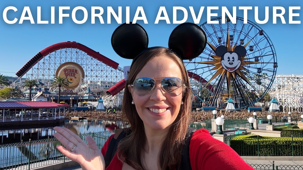 Disney California Adventure pela primeira vez | Surpreendeu MUITO! 😍