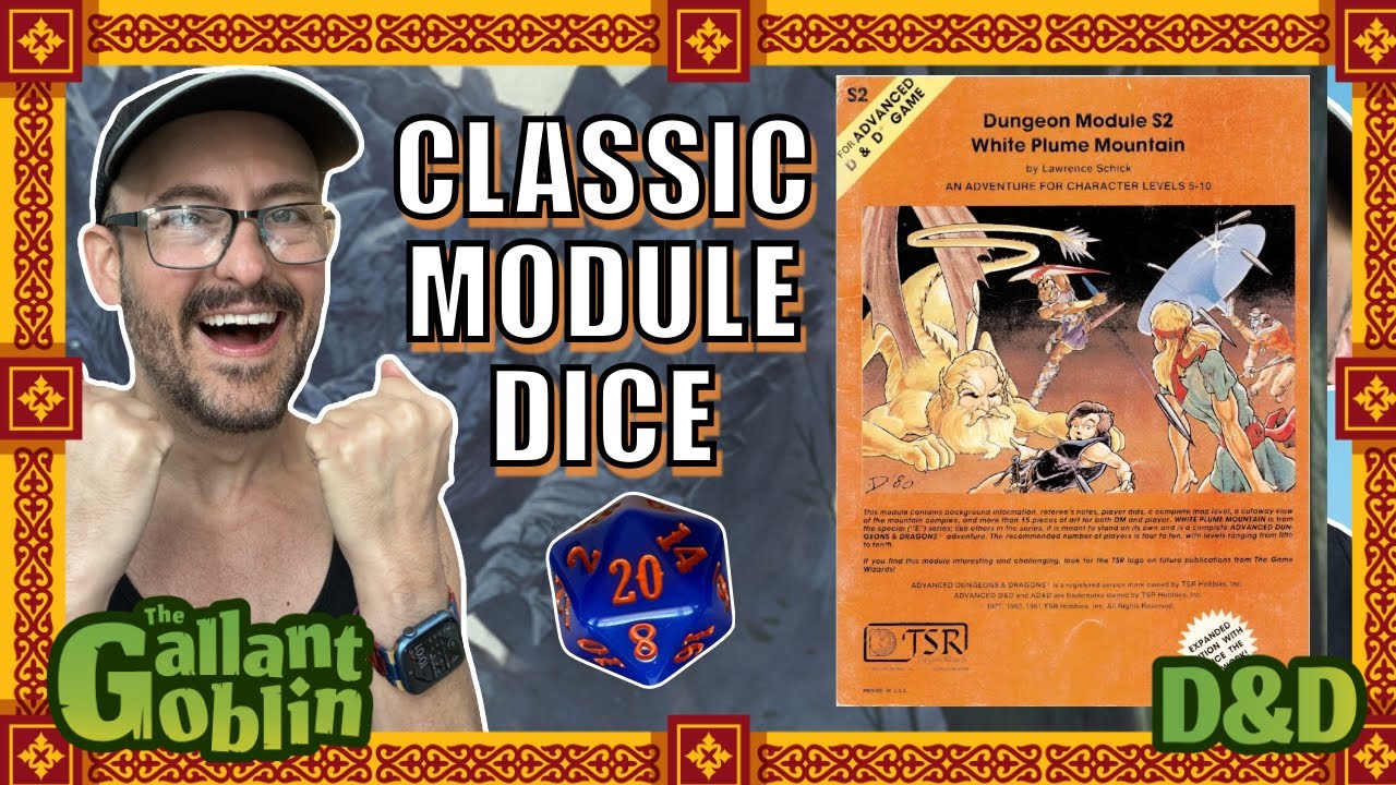 Beadle and Grimm's D&D Classic Module Dice - White Plume Mountain