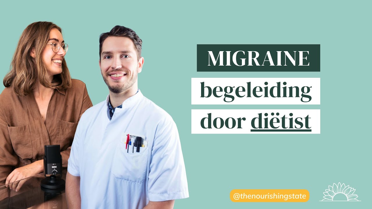 MIGRAINE verminderen met VOEDING: ondersteuning door diëtist | Neuroloog dr Wardell Amerika vertelt