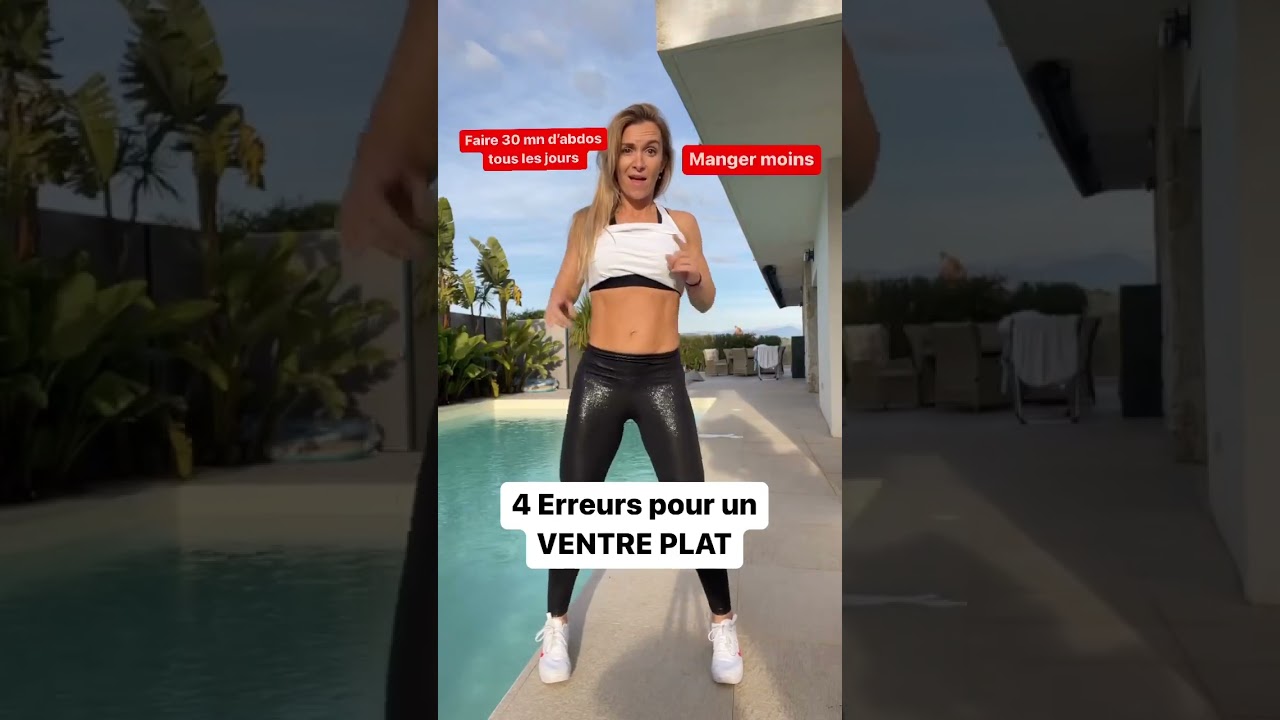 4 erreurs pour un VENTRE PLAT  - Jessica Mellet - Move your fit -
