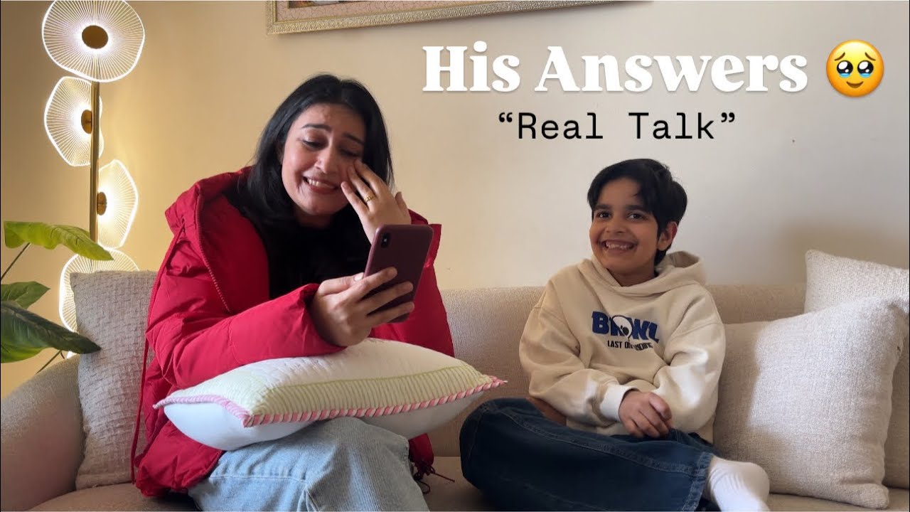 Q&A with my 9-Year-Old Son | His Innocent Answers 💭