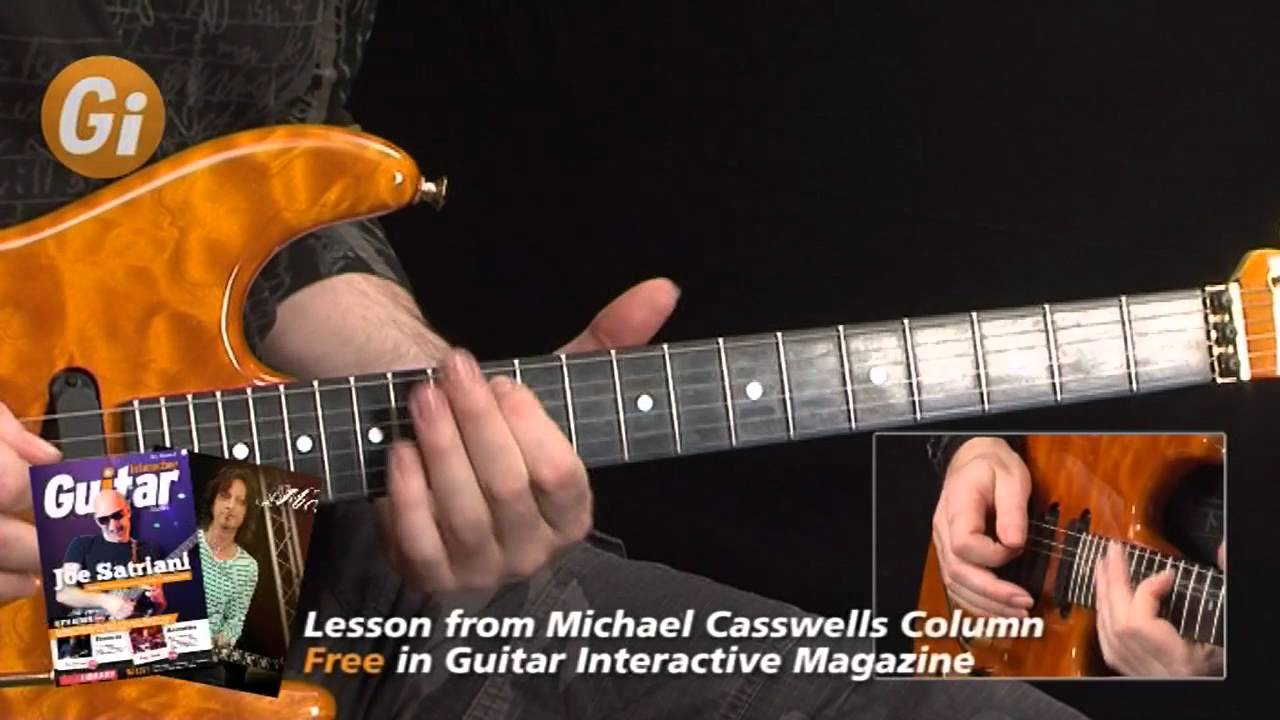 Michael Casswell Free Guitar Lessons - Professional Concepts - Guitar Interactive Magazine