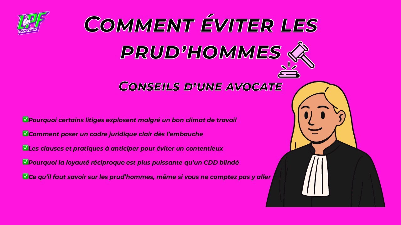 Comment éviter les prud’hommes : Conseils d’une avocate en droit du travail