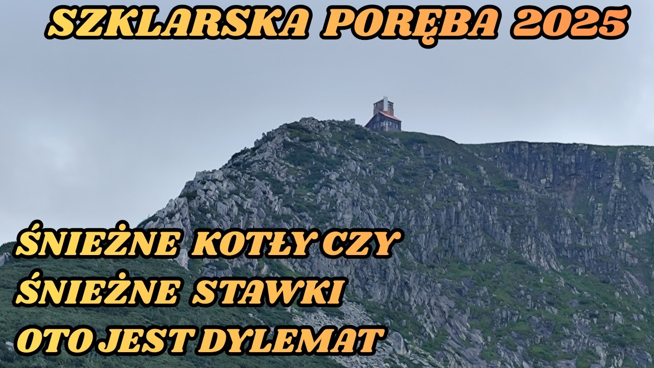 053  ŚNIEŻNE KOTŁY,  GÓRĄ CZY DOŁEM, KTÓRĘDY IŚĆ, MGŁA NAS POKONAŁA !!!
