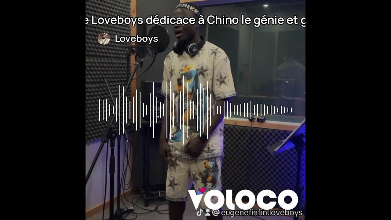 EUGÈNE FINFIN LOVE BOYS dédicace à CHINO le génie et gizaile 