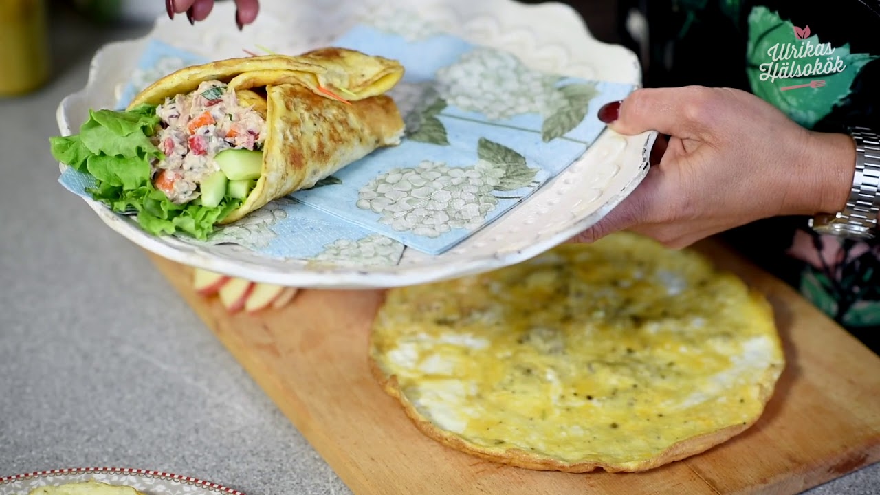 Omelettwraps med härliga röror