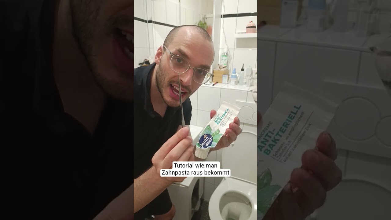 Tutorial wie man Zahnpasta raus bekommt | derlurks