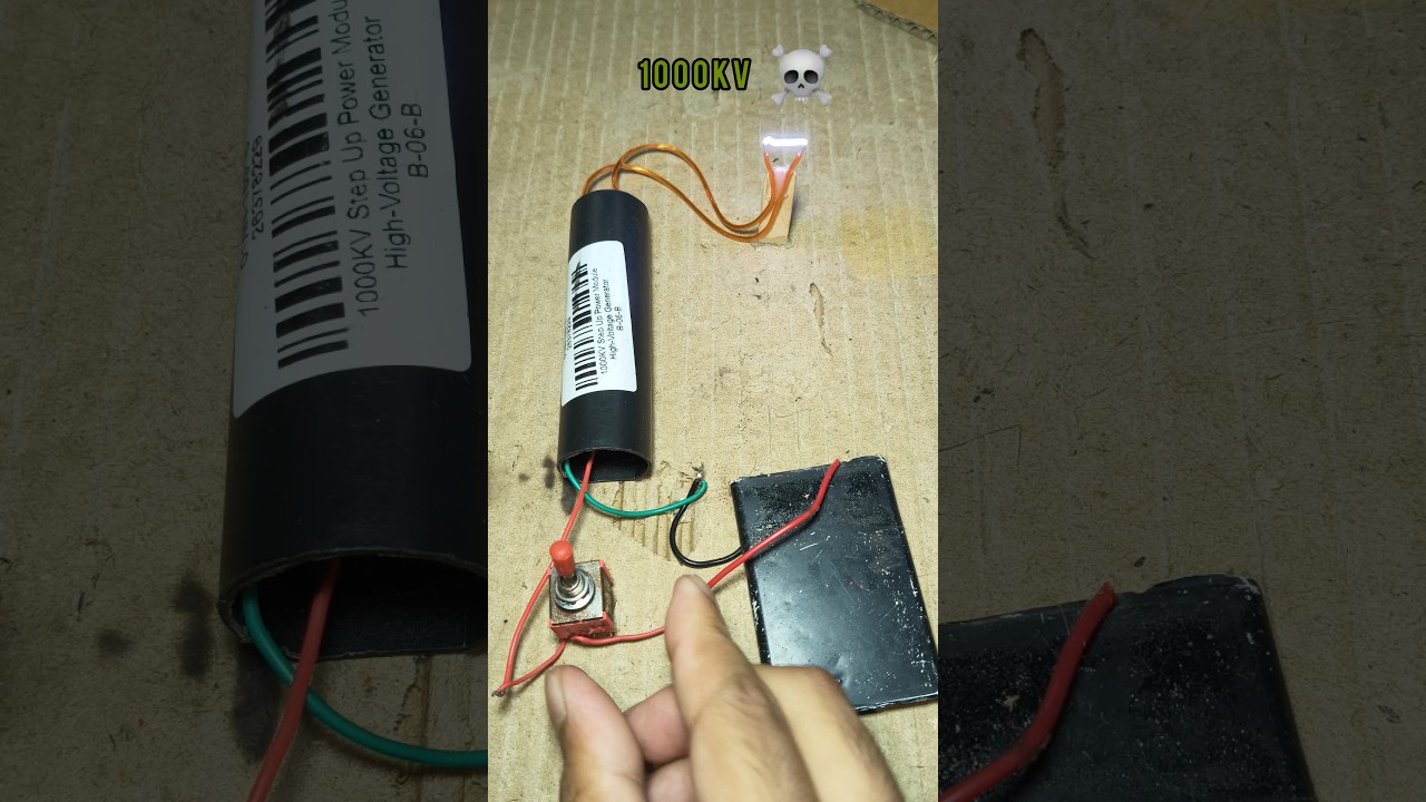 1000KV high voltage generator #science #project #ytshort