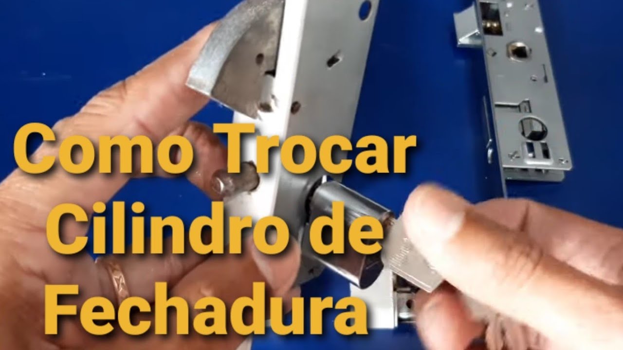 ✅  Como Trocar Cilindro da  Fechadura Stam  @CHAVEIRO H M - Locksmith