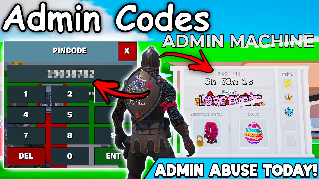 Разблокируйте коды Admin Brainrot в Fortnite! Украдите Brainrot! (Новые секретные коды)