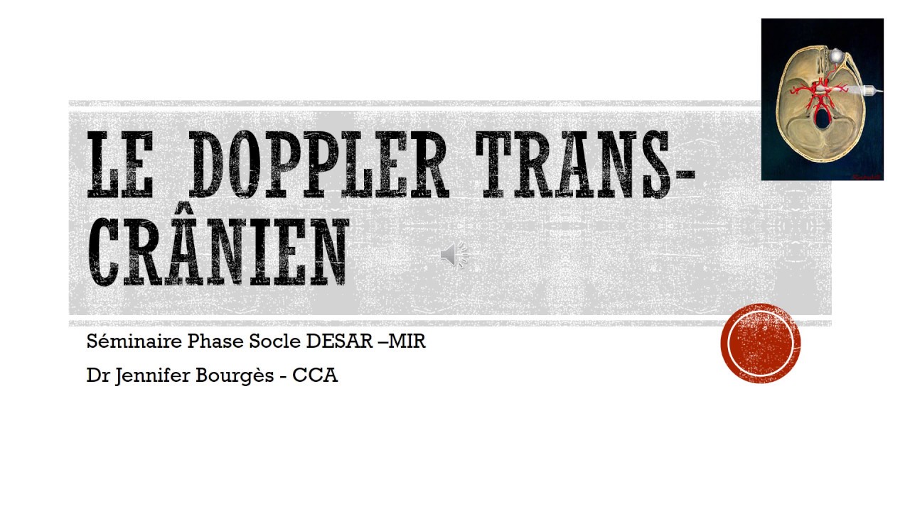 Doppler Trans-Crânien, aspects théoriques (NorSimS)