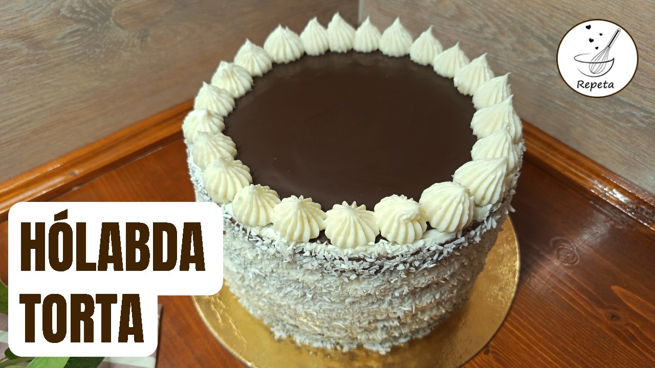 Hólabda torta ❄️🍰 Puha, kakaós, kókuszos