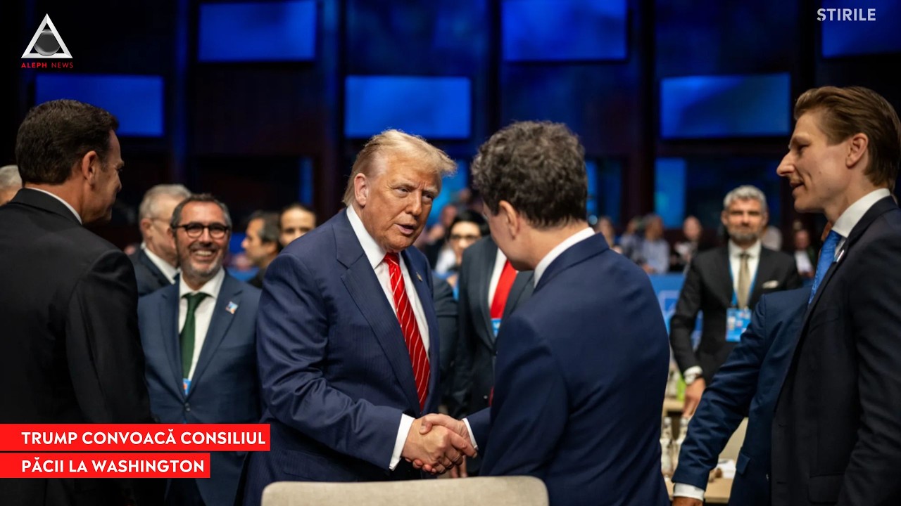 ATENȚIE: Nicușor Dan a fost invitat în SUA la prima reuniune a Consiliului de Pace, condus de Trump