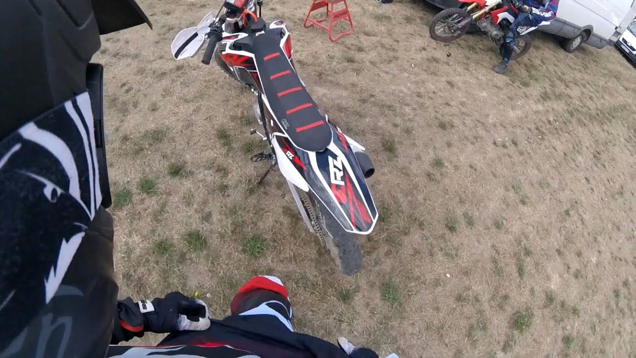 Test 250erz 2020 pointe+ terrain cross (marche fort)