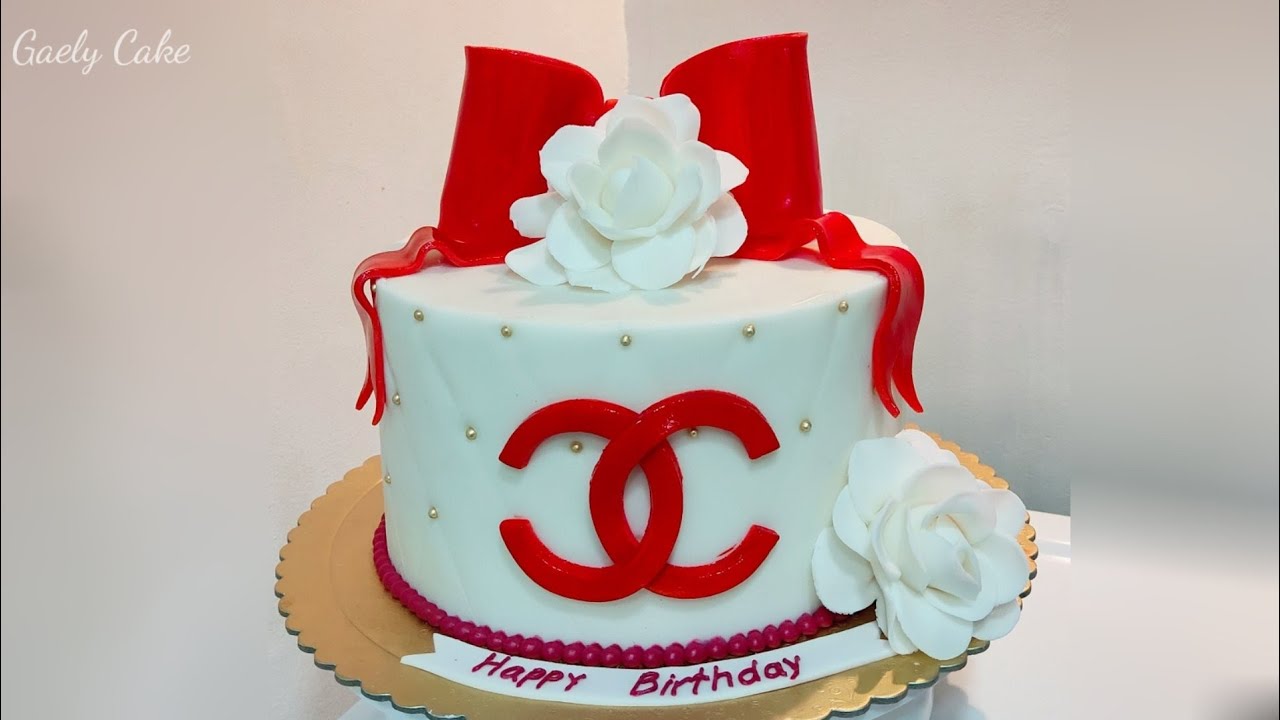 Chanel Cake without using quilt fondant embosser | Gaely Cake