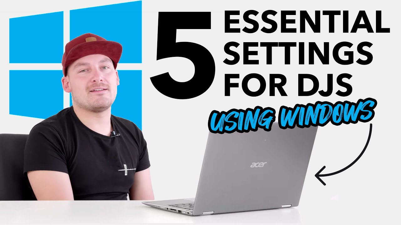 5 essential settings for DJ's using Windows!