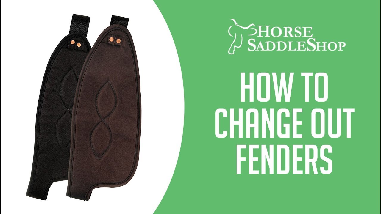 How to Change the Fenders on a Saddle