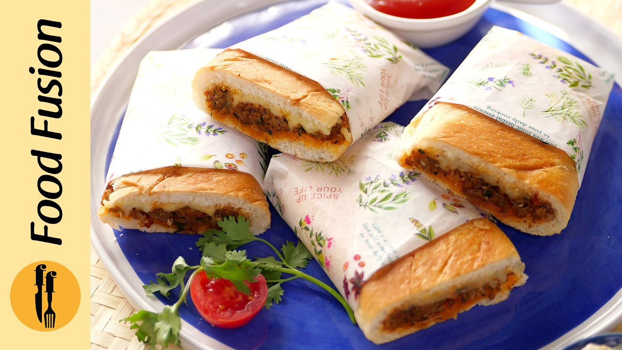 Turkish Street Style Sandwich Recipe by Food Fusion