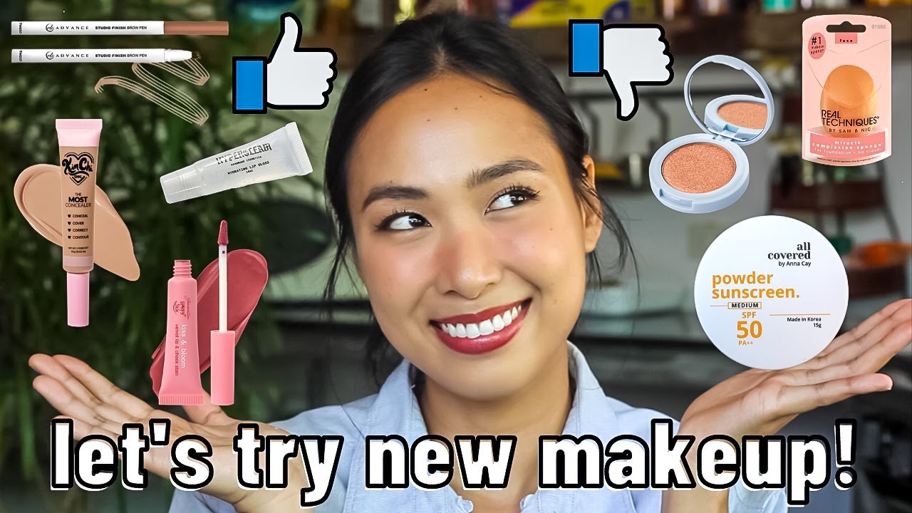 NEW LOCAL MAKEUP TRY-ON! 💞 Some are SO GOOD and some are NOT so good! 😳