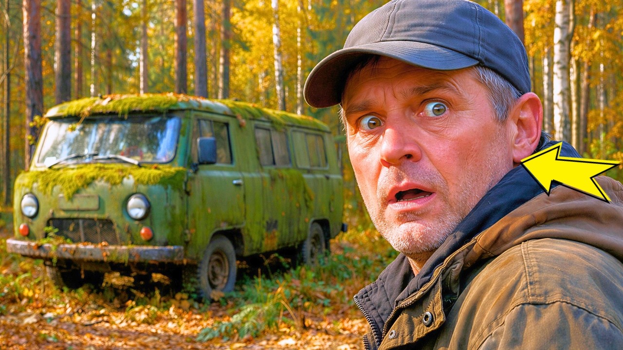 Culegător de ciuperci a găsit un Jeep vechi în pădure… Ce era înăuntru i-a SCHIMBAT VIAȚA