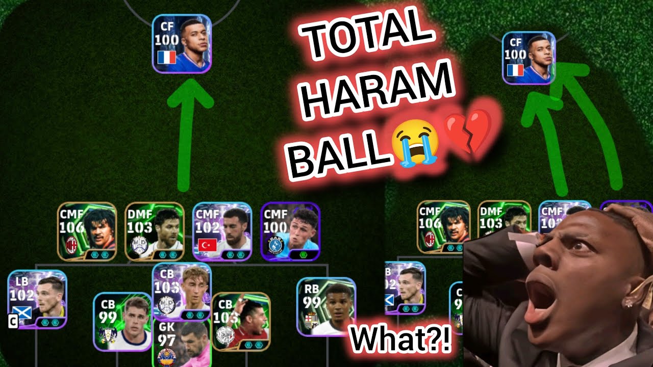 TOTAL HARAM BALL😭💔.WHAT GOING ON KONAMI💔??
