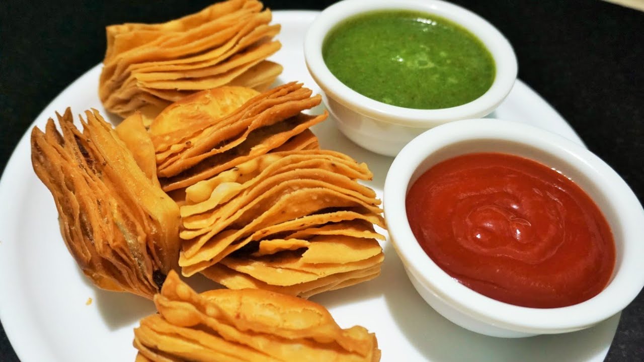 Japani samosa recipe | 7 layer samosa recipe | Satpura Recipe | Chandni Chowk - Manohar Dhaba