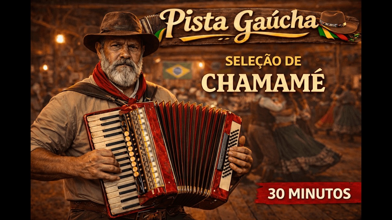 VOCÊ SABE O QUE É CHAMAMÉ? SELEÇÃO 30 MINUTOS DE GAITA! Música gaúcha para ouvir e dançar.