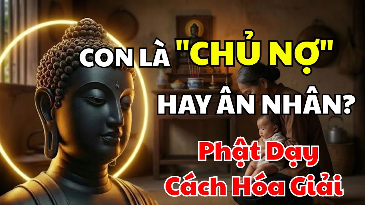 Phật Dạy Vì Sao Con Cái Chọn Đầu Thai Vào Nhà Bạn Nghe 1 Lần Để Thấu Hiểu Nhân Quả, Dứt Bỏ Khổ Đau