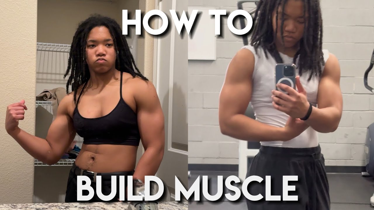 How To BUILD MUSCLE As A GIRL