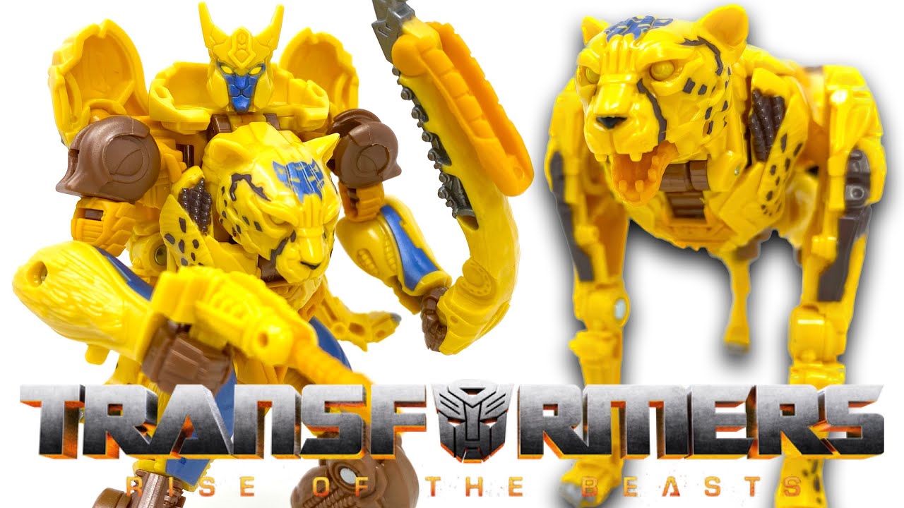 Transformers RISE OF THE BASTS Deluxe Class CHEETOR Обзор