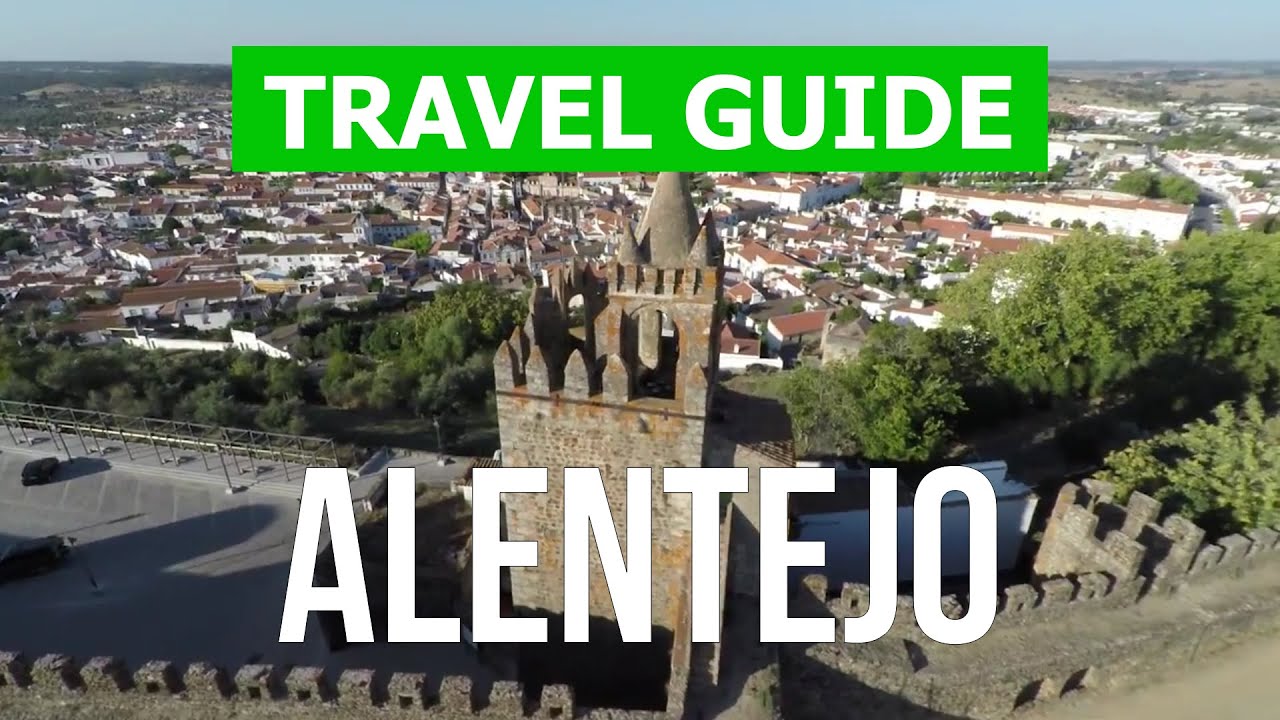 Alentejo, Portugal | City of Santarem, Evora, Beja, Portalegre | Drone 4k video | Alentejo cities