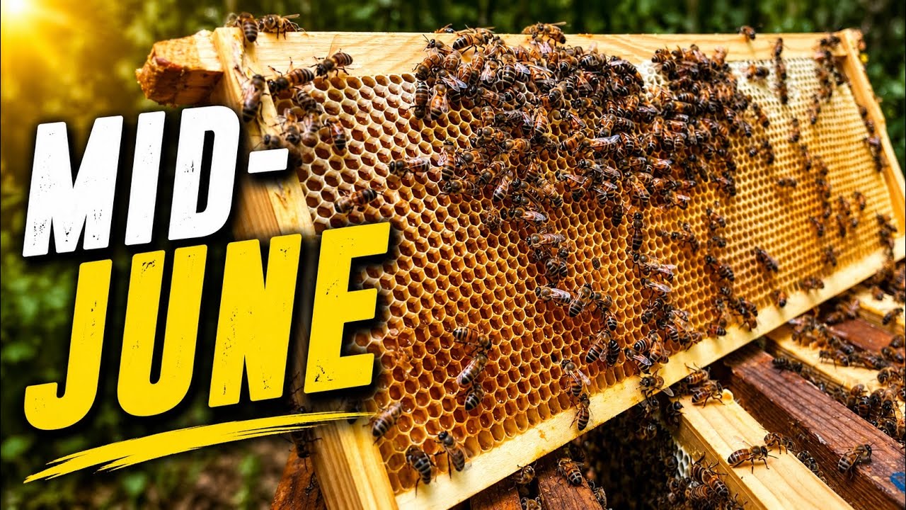 Mid-June | #colesfarmnc #jacksonvillenc #beekeeping