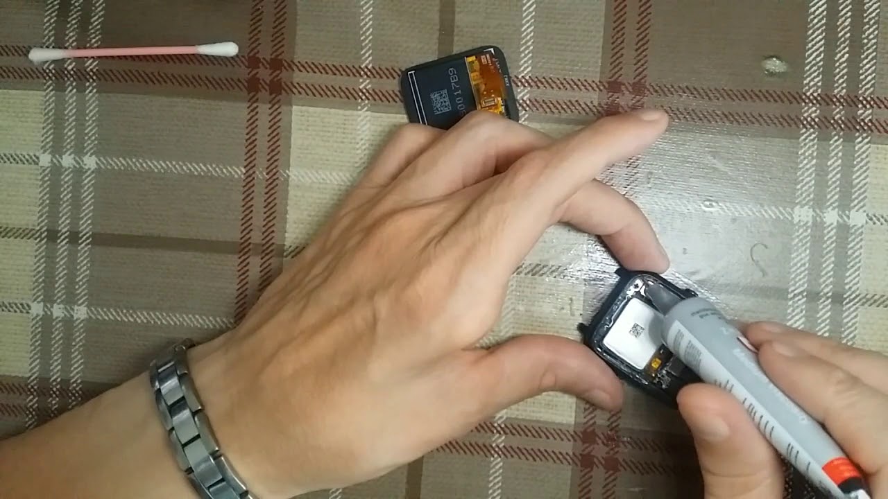 amazfit bip como pegar la pantalla