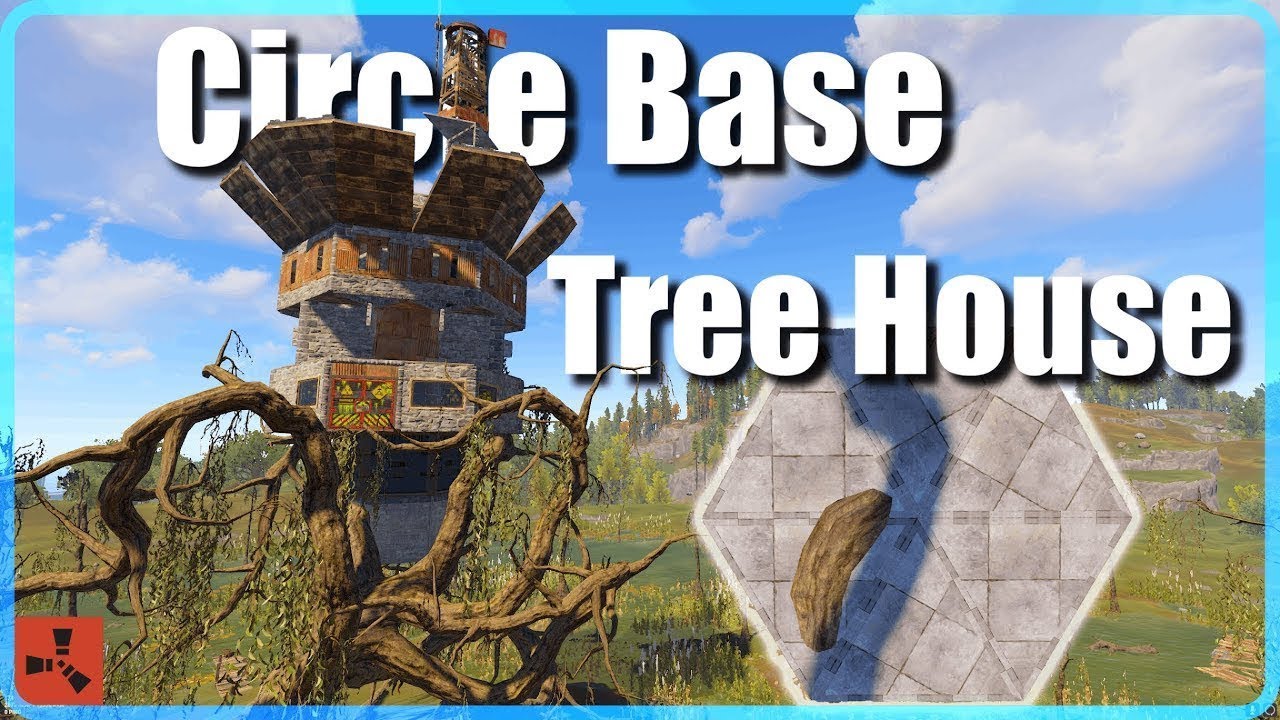 The Coziest Base Footprint You Can Put in the Swamp Tree in Rust!