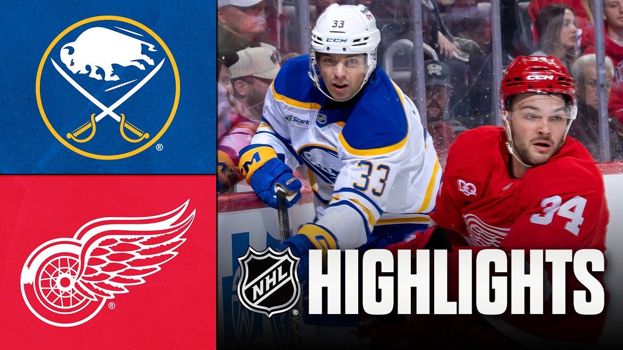Sabres vs. Red Wings | NHL Preseason Highlights | Sep 24, 2026